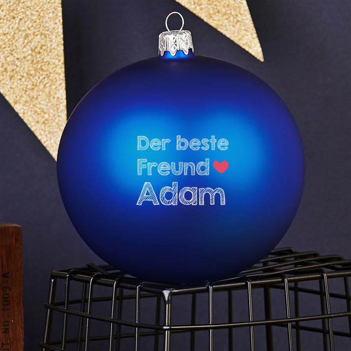 Bester freund - Weihnachtskugel